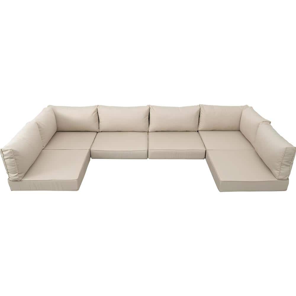 Outdoor Cushions for Patio Furniture Replacement for Outdoor Sectional (Bei