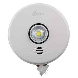 10 Year Worry-Free Hardwired Combination Smoke and Carbon Monoxide Detector with LED Strobe Light and Voice Alarm
