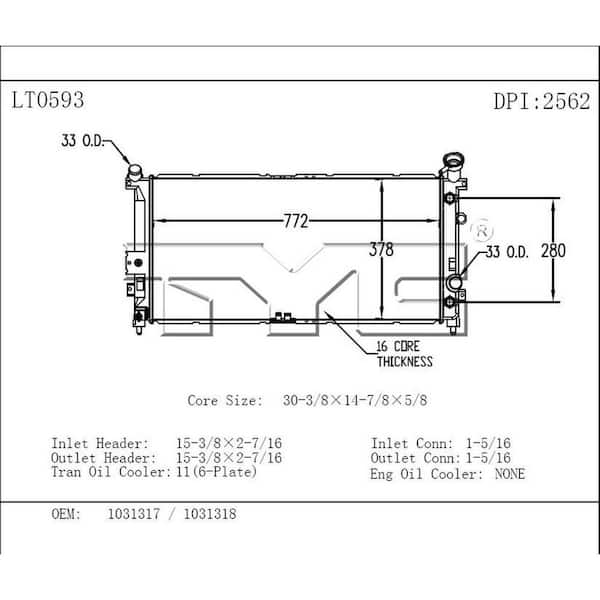 TYC Radiator