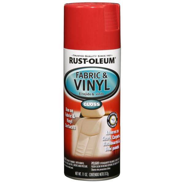 Rust-Oleum Automotive 11 oz. Red Vinyl and Fabric Spray (6-Pack)