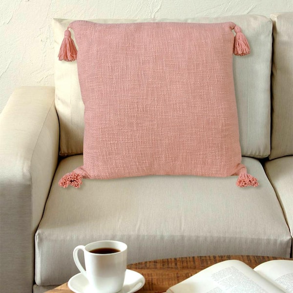 Lr Home Unique Light Pink 20 In X, Solid Hot Pink Outdoor Pillows