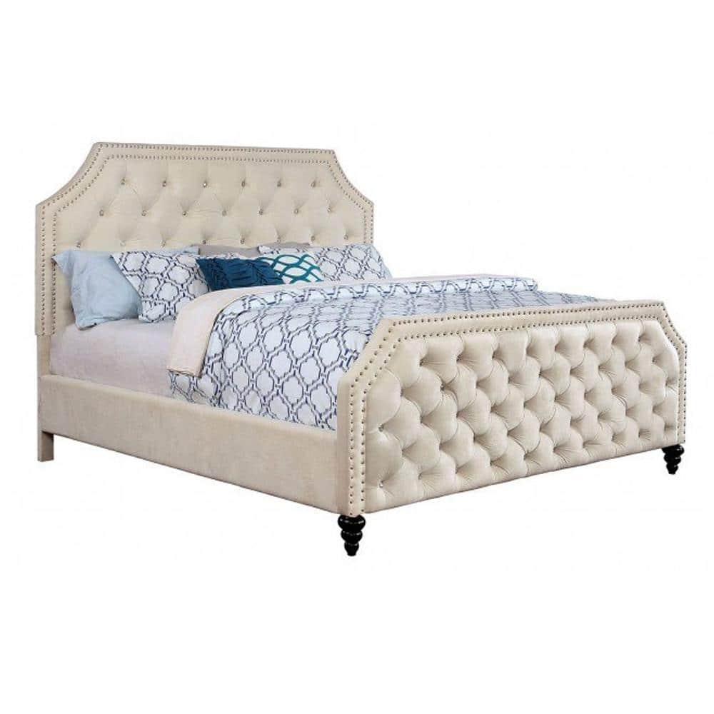 Claudine Beige Full Bed price history on PriceWatchPro