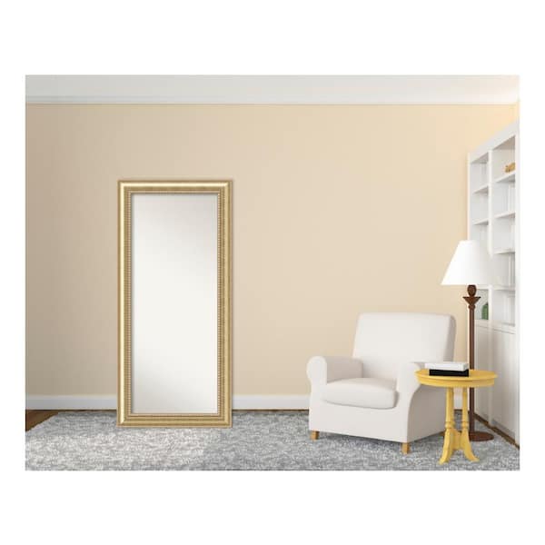 Amanti Art Oversized Champagne Wood Classic Mirror (66.88 in. H X 30.88 in. W)