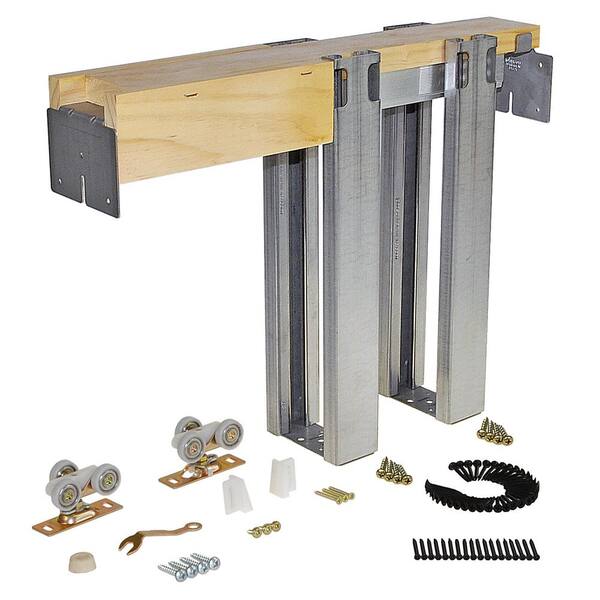 Johnson Hardware 1500HD Series 28 in. x 80 in. Pocket Door Frame for 2x4 Stud Wall