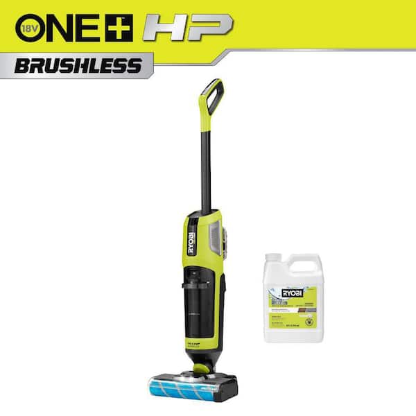 ONE+ HP 18V Cordless SWIFTClean Wet/Dry Stick Mop and Vacuum (Tool Only) with 32 oz. Hard Surface Cleaning Formula