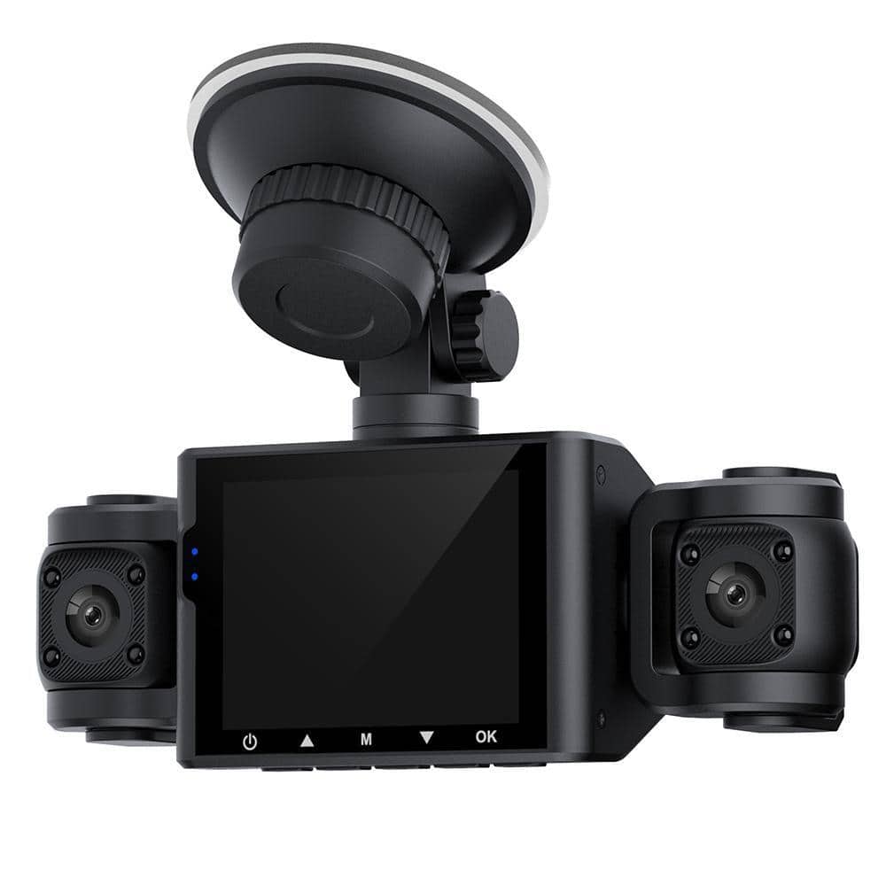 WRIGHTMASTER Full HD Mirror Dashcam with IR Night Vision, Loop ...
