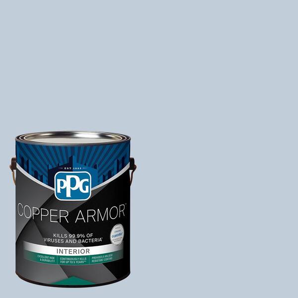 COPPER ARMOR 1 gal. PPG1160-2 Magical Eggshell Antiviral and Antibacterial Interior Paint with Primer