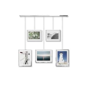Chrome Exhibit Gallery Frame Set