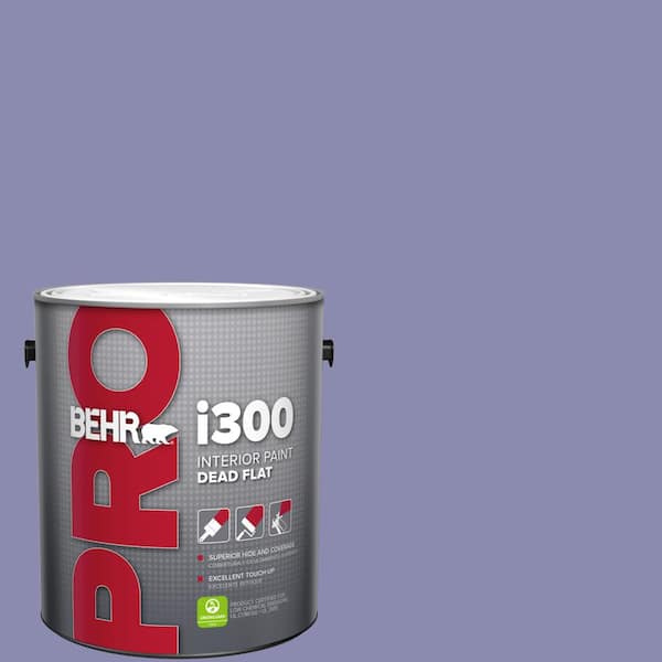 BEHR PRO 1 gal. M550 5 Violet Aura Dead Flat Interior Paint