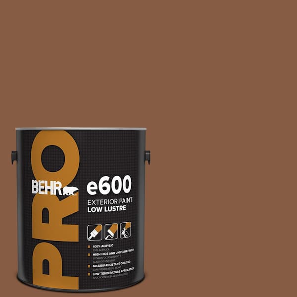 BEHR PRO 1 gal. #ICC-80 Cinnamon Spice Low Luster Exterior Paint