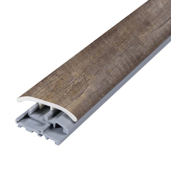 Bradbury 0.31 in. T x 2 in. W x 78.7 in. L Vinyl 4-in-1 Molding