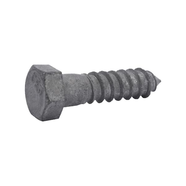 Everbilt 1/2 in. x 1-1/2 in. Hex Galvanized Lag Screw