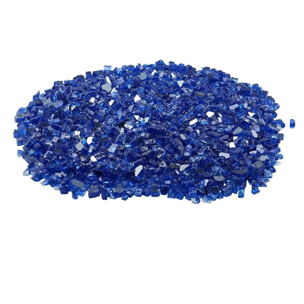 35 lb. Fire Glass 1/2 in. Cobalt Blue Fire Pit Rocks, XXL Pack for Large Gas Fire Pit Table price history on PriceWatchPro