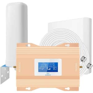 Cell Phone Signal Booster with LCD Display for All U.S Carriers for Home and Office