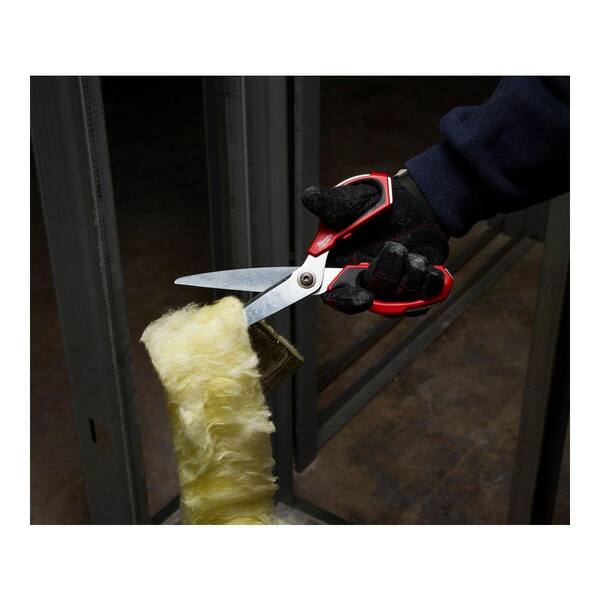 Milwaukee - Jobsite 4 in. Straight Blade Straight Scissors