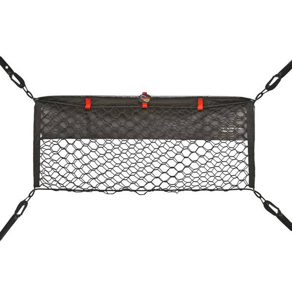 STORZEM 16 in. H x 37 in. W Garage Storage Net in Black