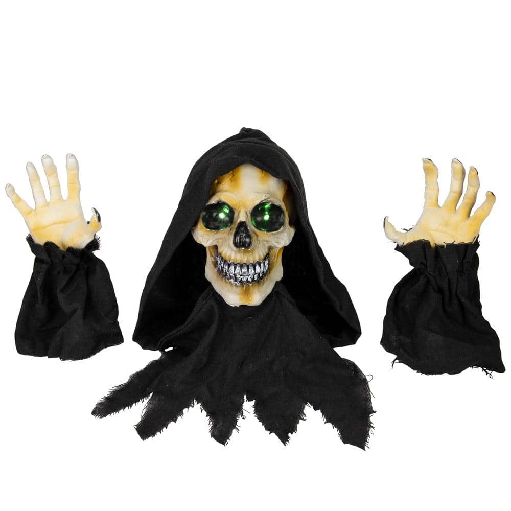 8 in. LED Lighted Grim Reaper with Sound Outdoor Halloween Decoration price history on PriceWatchPro