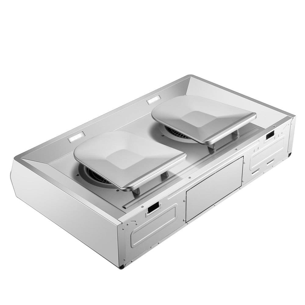 36" Stainless Steel Convertible Under Cabinet Range Hood