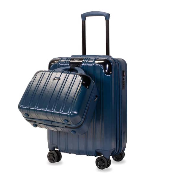 American Green Travel Melrose S 2-Piece Navy Carry-On Weekender TSA  Anti-Theft Luggage Set PC889-2C-S-NVY - The Home Depot