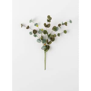 Artificial 13.5 in. Green Mini Eucalyptus Berry Pick