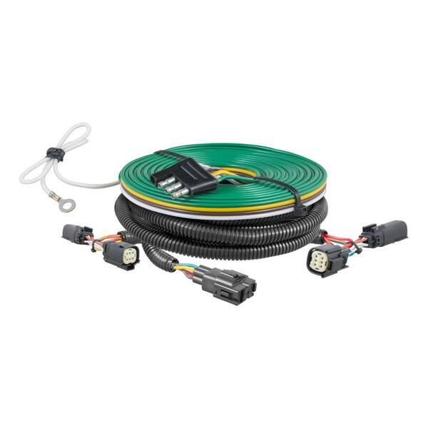 CURT Custom Towed-Vehicle RV Wiring Harness, Select Ford Edge-58914