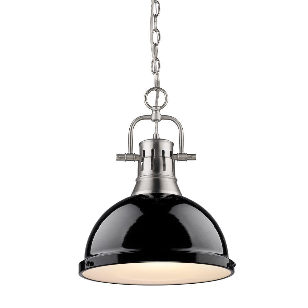 Duncan Collection 1-Light Pewter Pendant price history on PriceWatchPro