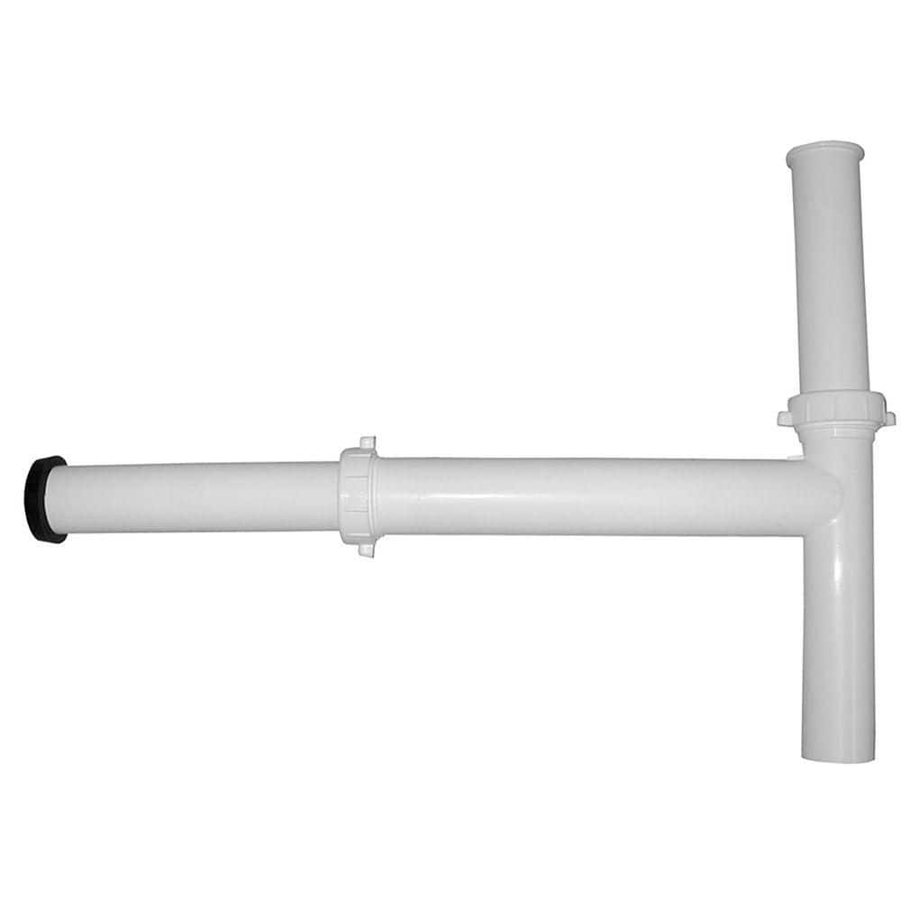 1-1/2 in. White Plastic Direct Connection Disposer Kit with Adjustable Arm price history on PriceWatchPro