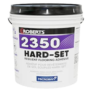 4 Gal. Hard-Set Resilient Flooring Adhesive