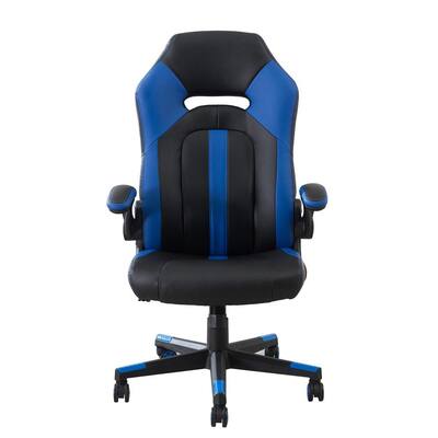 GameUP Langley Blue Polyurethane Foam Seat Game Chair