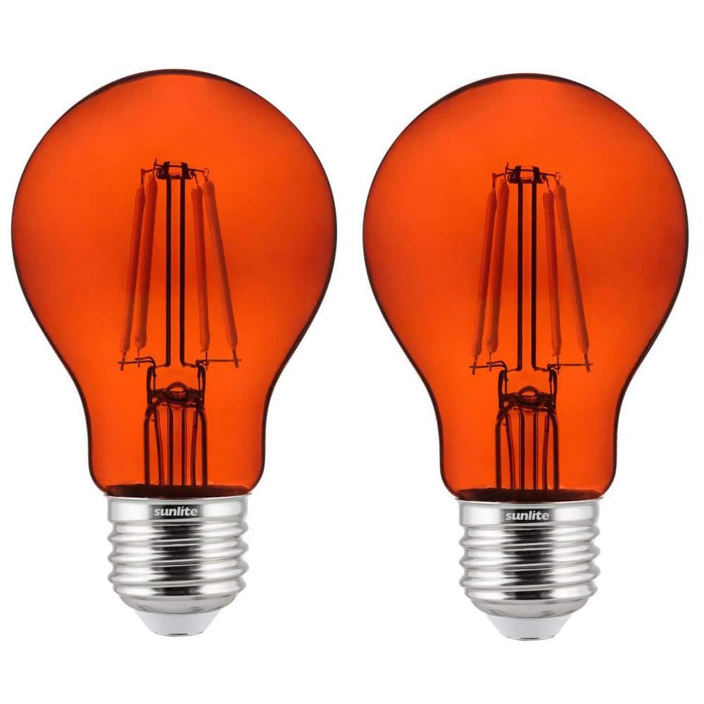 Sunlite 60-Watt Equivalent A19 Dimmable Filament E26 Medium Base LED ...