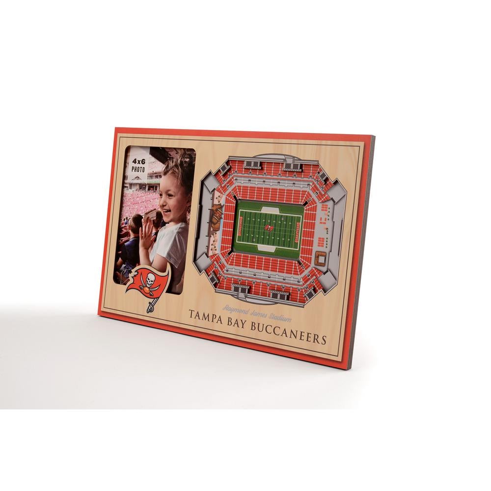 Tampa Bay Buccaneers Road to Super Bowl 55 Ticket Frame, 13x16 