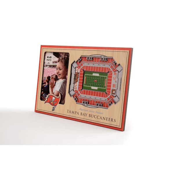 YouTheFan NFL Tampa Bay Buccaneers 5-Layer Stadiumviews 3D Wooden Wall Art  9025948 - The Home Depot