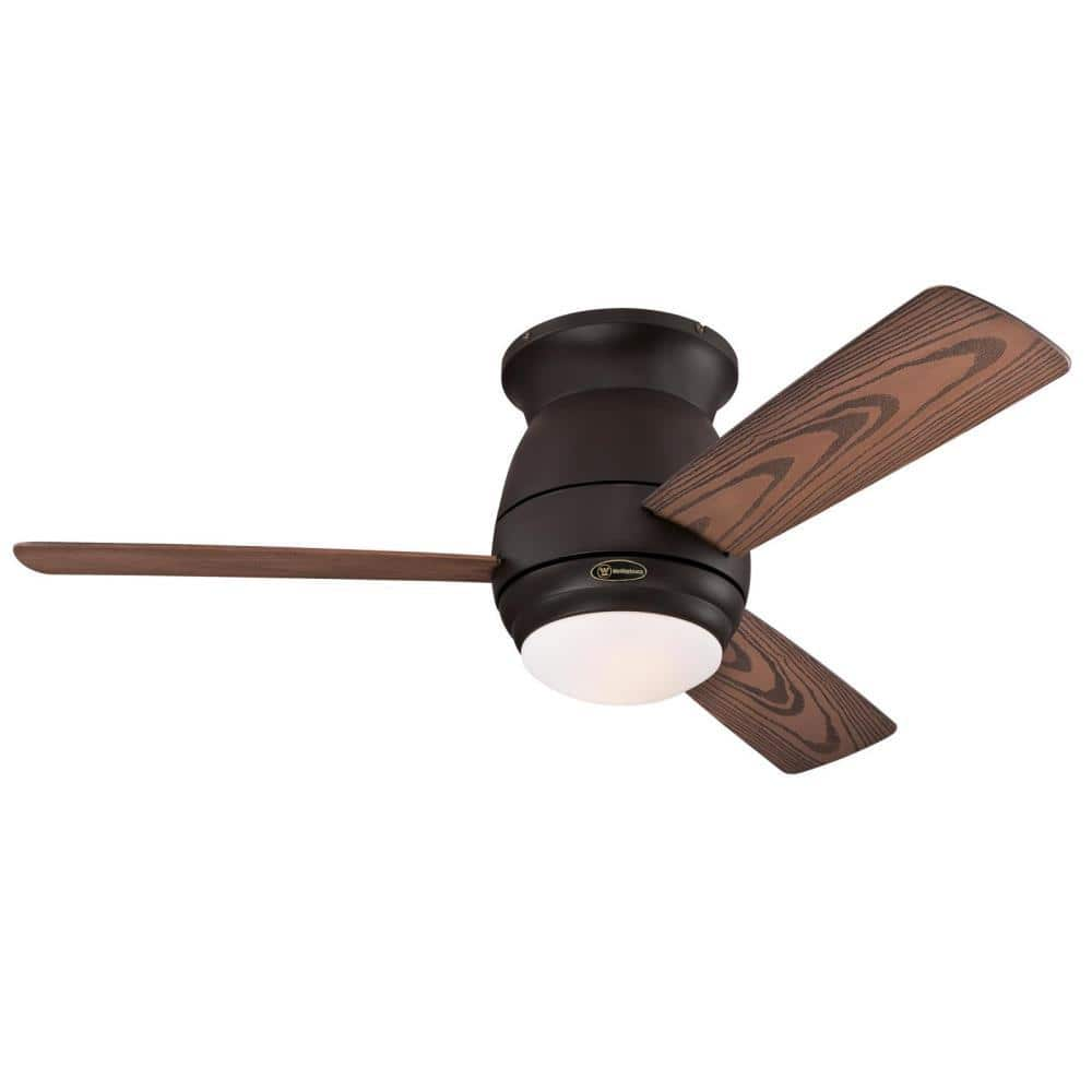 Westinghouse Halley 44 in. LED Indoor/Outdoor Oil Rubbed Bronze Ceiling ...