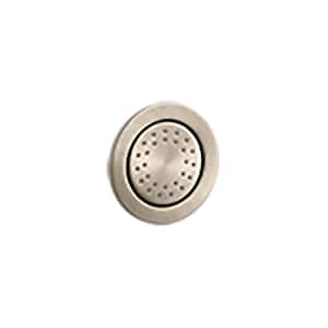 WaterTile Round 27-Nozzle 2.0 GPM Body Spray in Vibrant Brushed Bronze