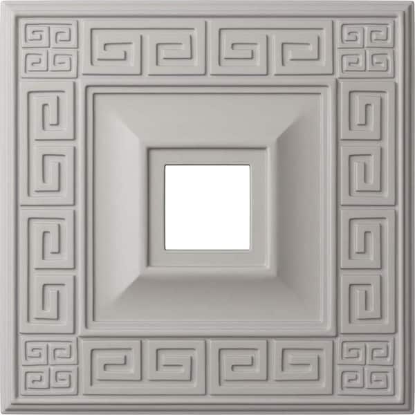 Ekena Millwork 1-1/8 in. x 18 in. x 18 in. Polyurethane Eris Ceiling Medallion, Ultra Pure White