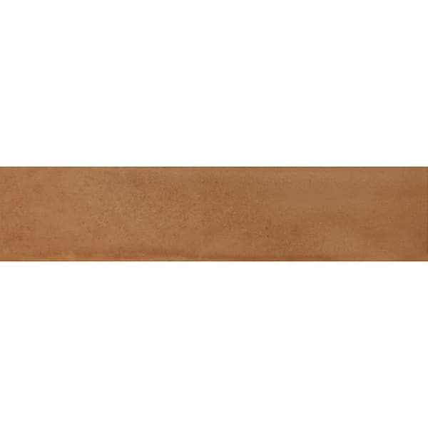 Indoterra Brick 2 in. x 9 in. Matte Porcelain Concrete Look Floor and Wall Tile (5.72 sq. ft./case)