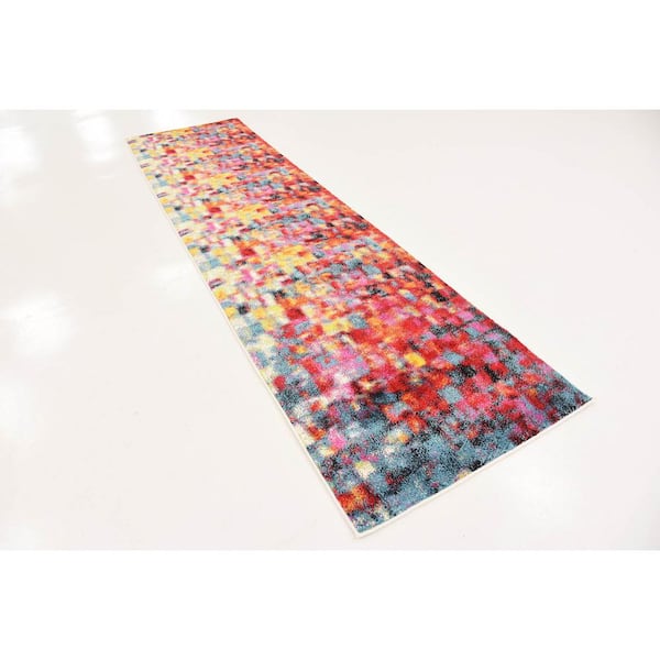 Lyon Athena Multi 2' 7 x 10' 0 Runner Rug