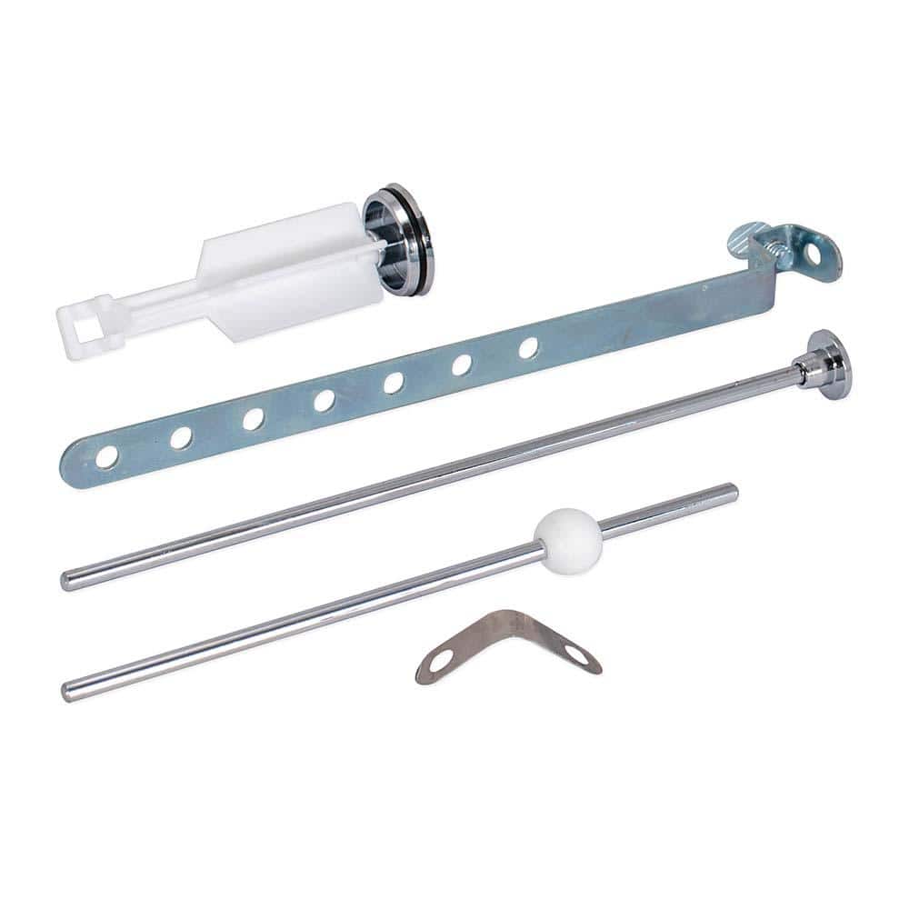 Chrome Brass Pop-Up Lavatory Sink Drain Assembly