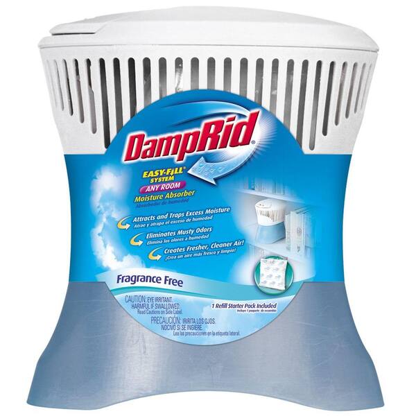 DampRid 10.5 oz. Fragrance Free Easy-Fill System Moisture Absorber