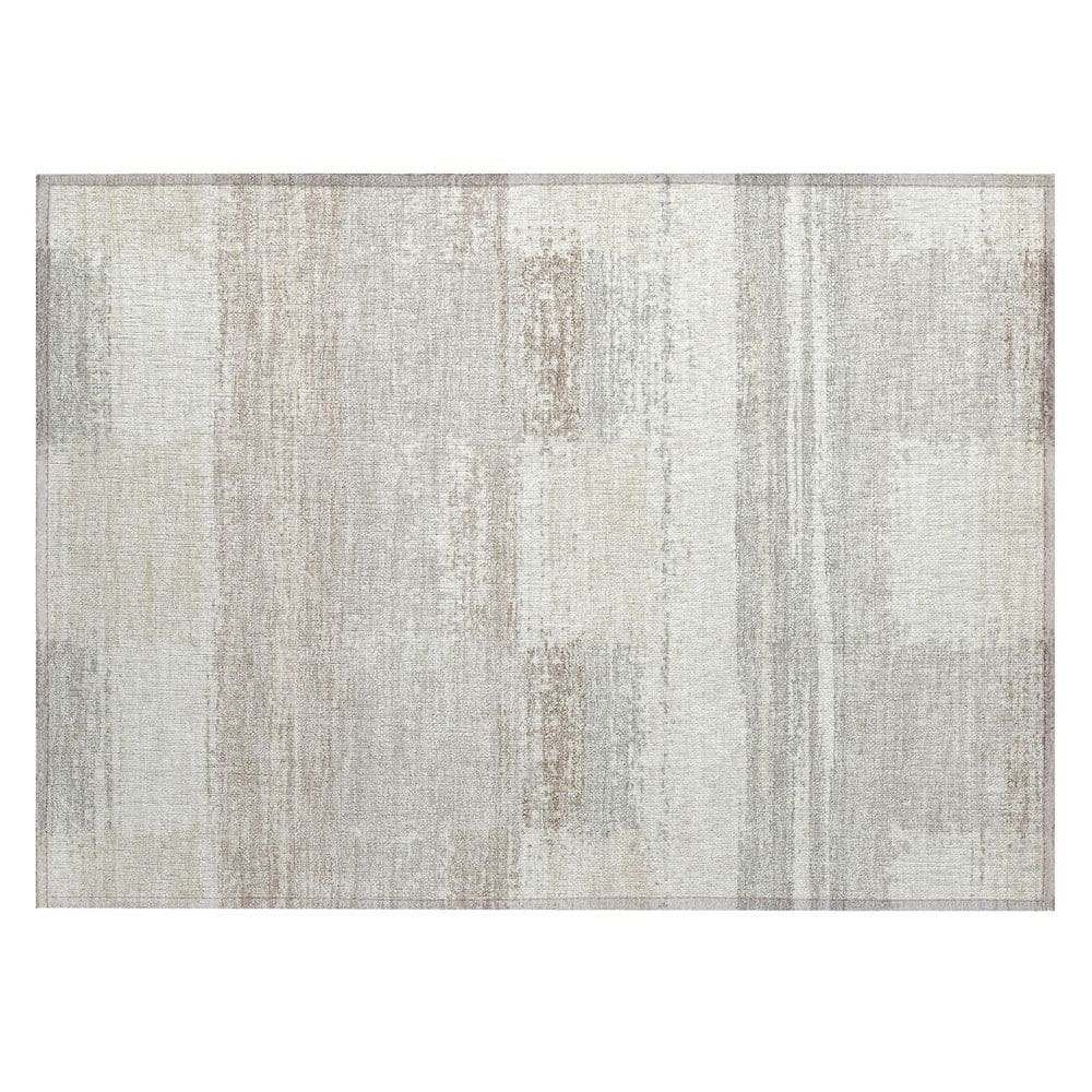 Chantille Machine Washable Indoor/Outdoor Abstract ACN2772 Ivory 3 ft. x 4 ft. Area Rug price history on PriceWatchPro