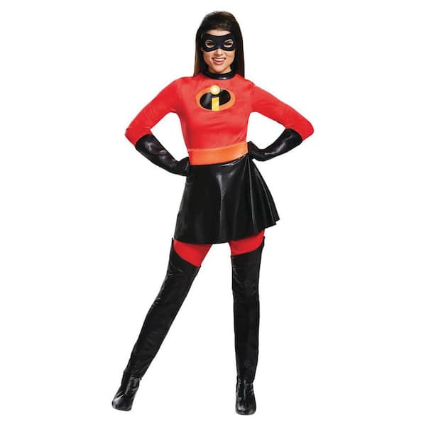 Disguise Women's Plus Size Deluxe The Incredibles Mrs. Incredible Costume with Skirt - XXL - Adult Halloween Costume