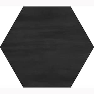 Ray Black HEX 8.5 in. x 10 in. Porcelain Floor and Wall Tile (13.98 sq. ft./Case)