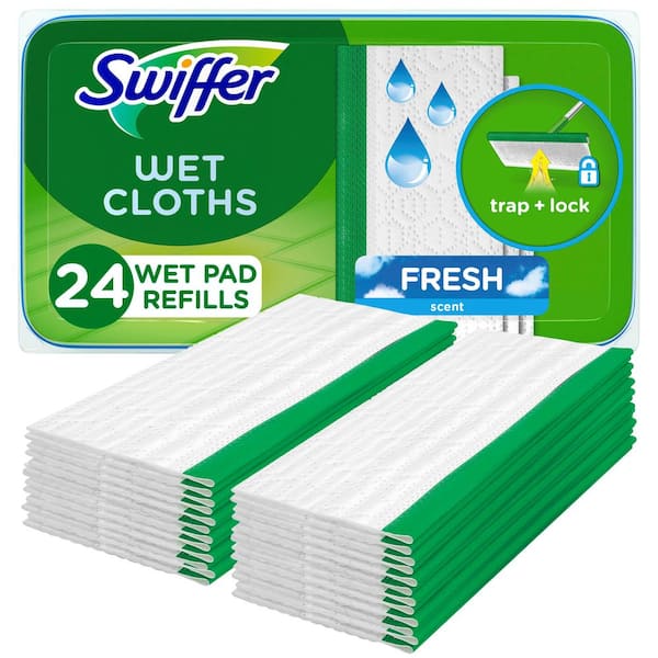 Swiffer PG-3231 Sweeper Wet Mopping Cloth Refill - Open Window Fresh
