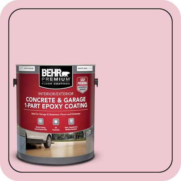 1 gal. #M140-2 Funny Face Self-Priming 1-Part Epoxy Satin Interior/Exterior Concrete and Garage Floor Paint