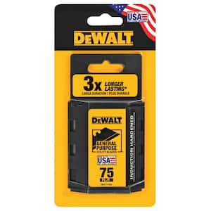 Heavy-Duty Blades for Utility Knives (75-Pack)