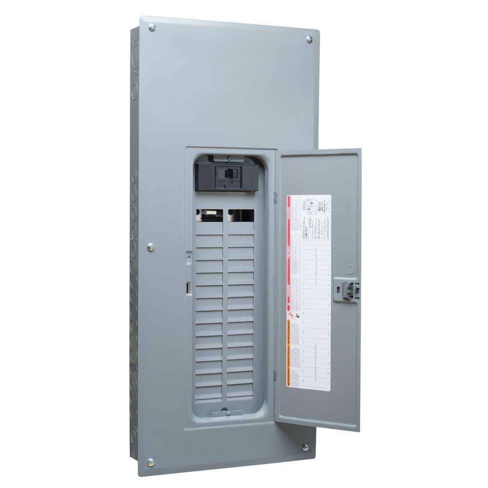 Homeline 200 Amp 30-Space 60-Circuit Indoor Main Breaker Plug-On Neutral Load Center with Cover price history on PriceWatchPro