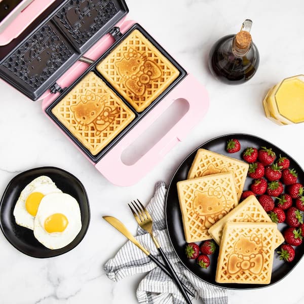 3-in-1 Breakfast Maker - Pink in 2023  Breakfast maker, Breakfast sandwich  maker, Sandwich maker