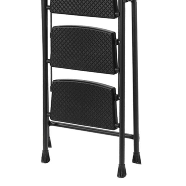 8 ft. Iron 6-Step Ladder with Non-Slip Wide Pedals Reach, Soft