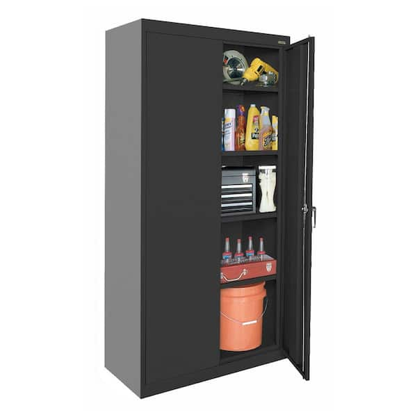 Double Door Laminate Storage Cabinet with Lock by Stevens Industries