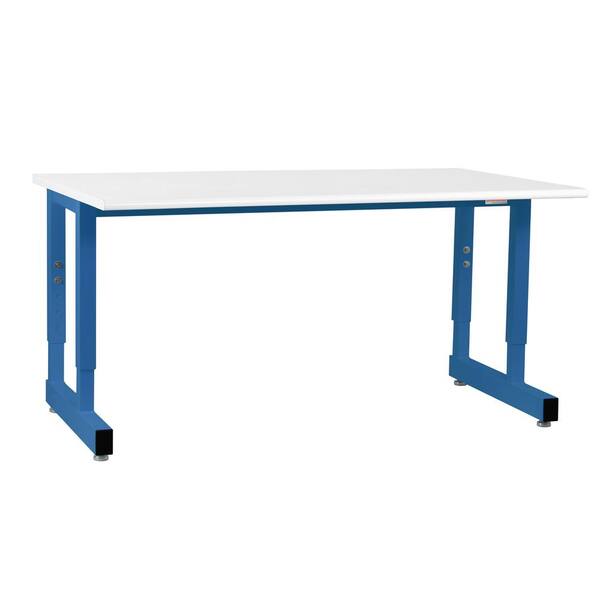 Unbranded Dewey Series96 in. W x 36 in. D Workbench with Formica Laminate Top